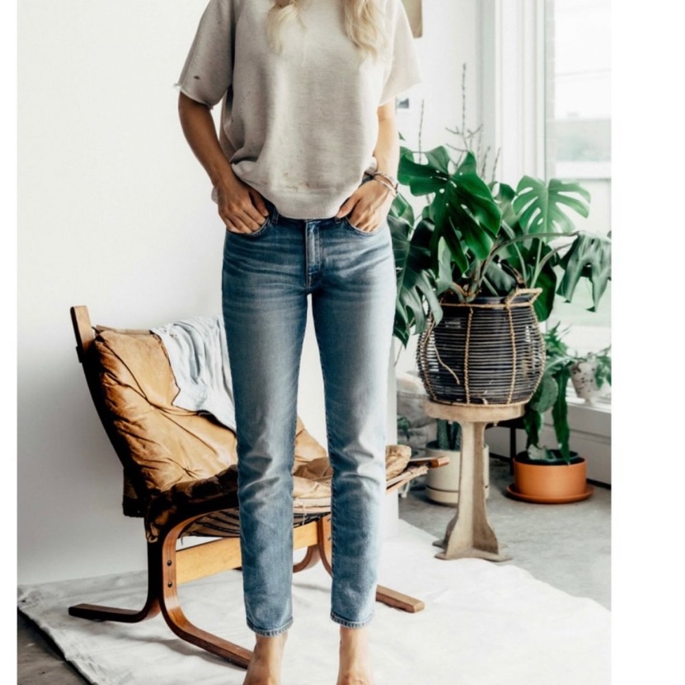 imogene + willie Light Blue Women Jeans